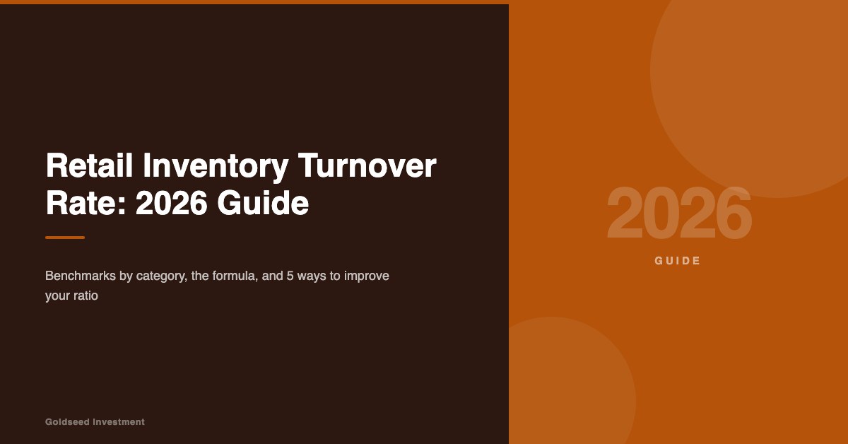 Retail Inventory Turnover Rate: 2026 Guide