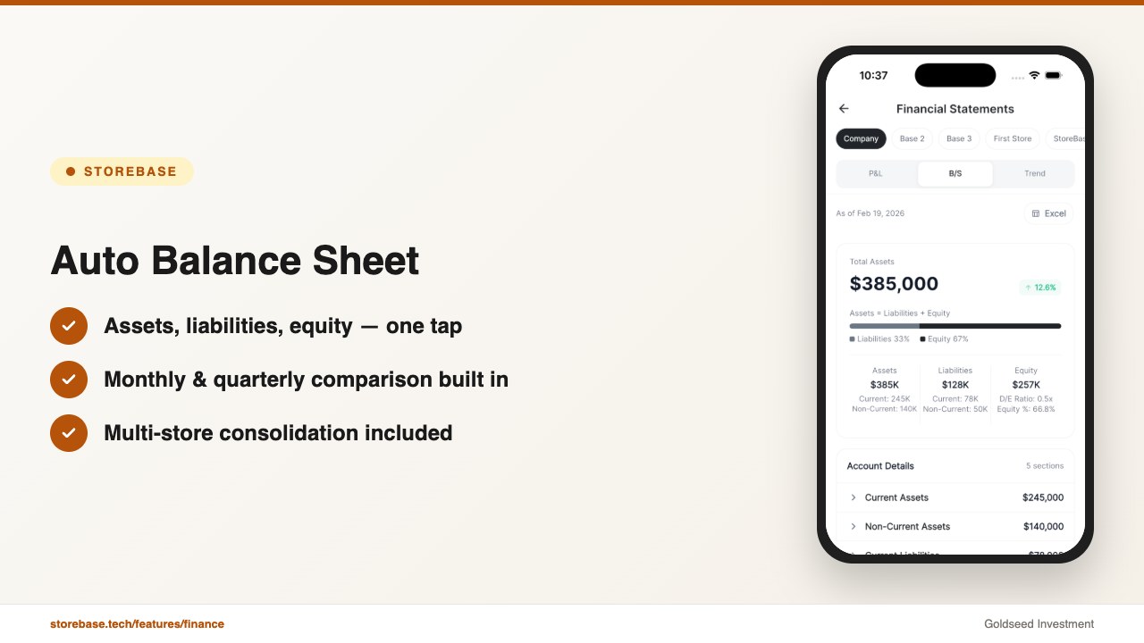 Auto Balance Sheet