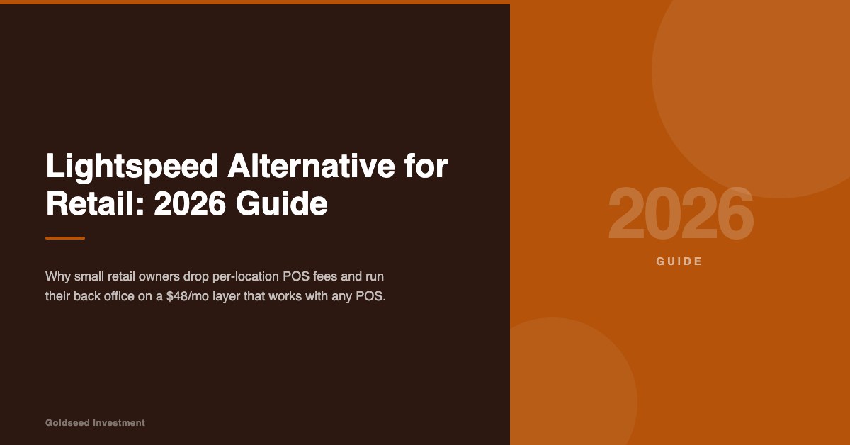 Lightspeed Alternative for Retail: 2026 Guide